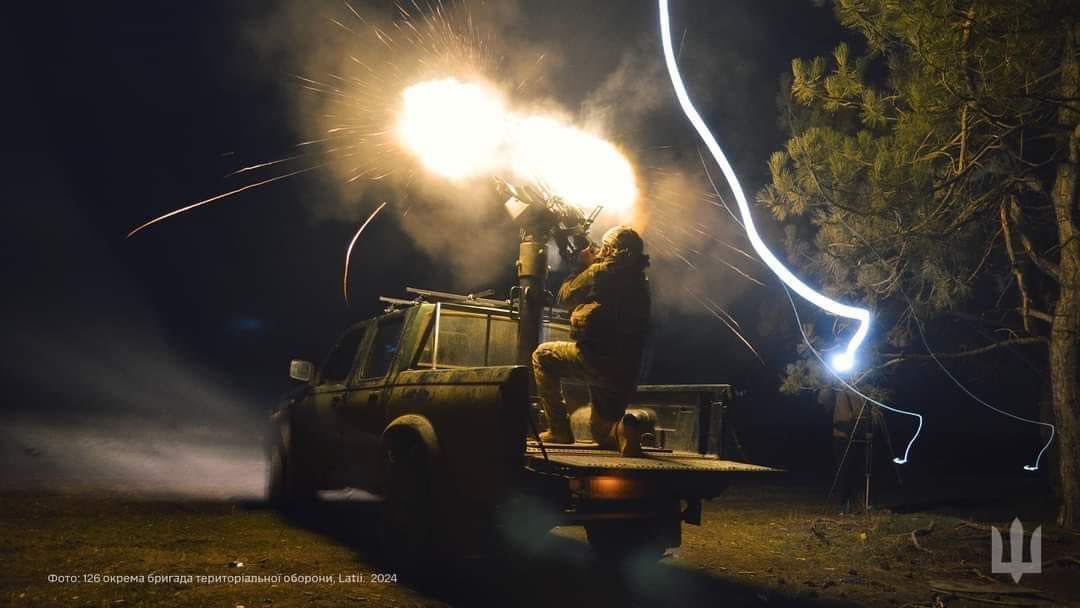 Mobile fire groups protect the sky every night, photo by 126th Territorial Defense Brigade