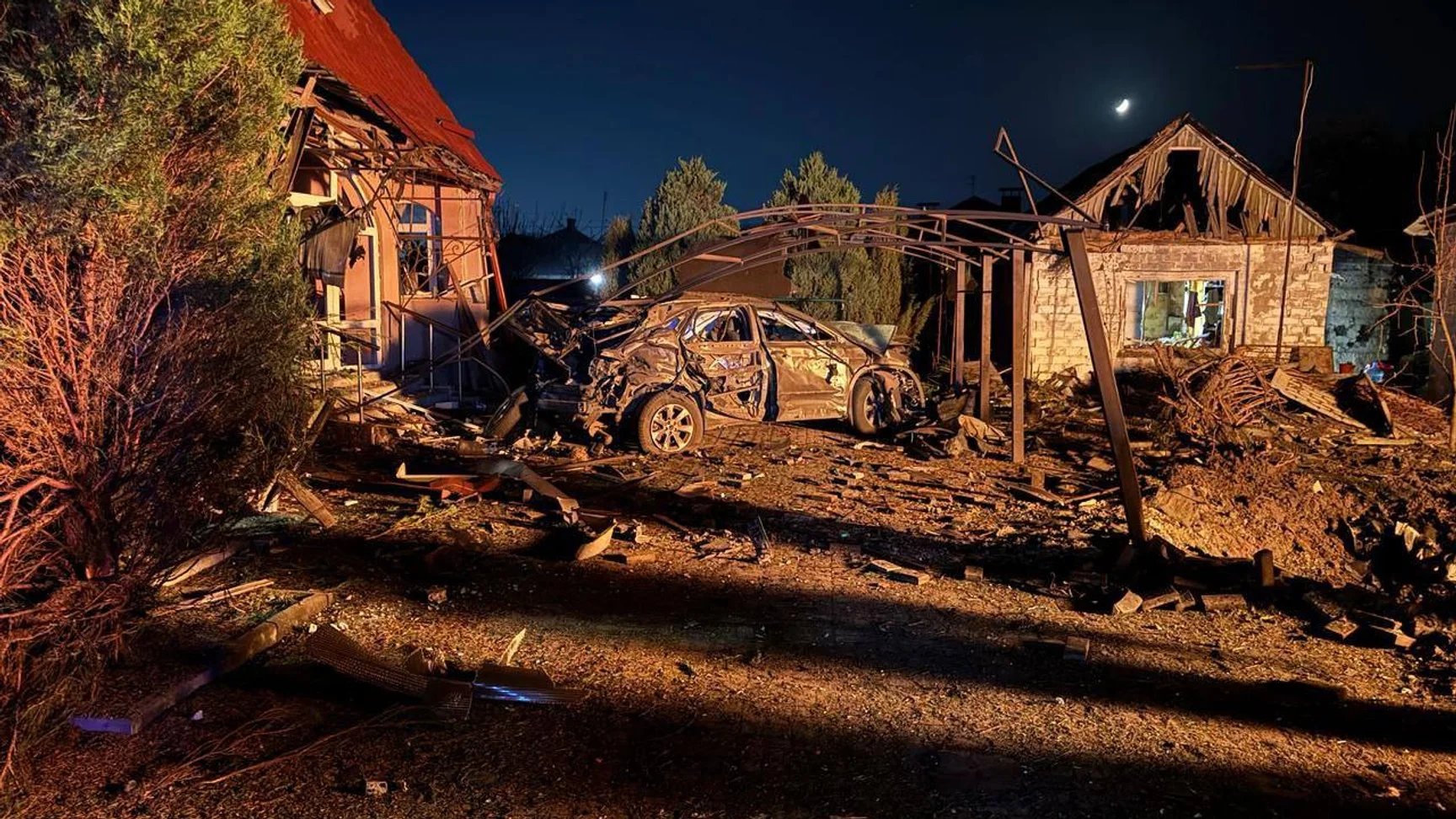Russian drone attack hits Dnipro in eastern Ukraine