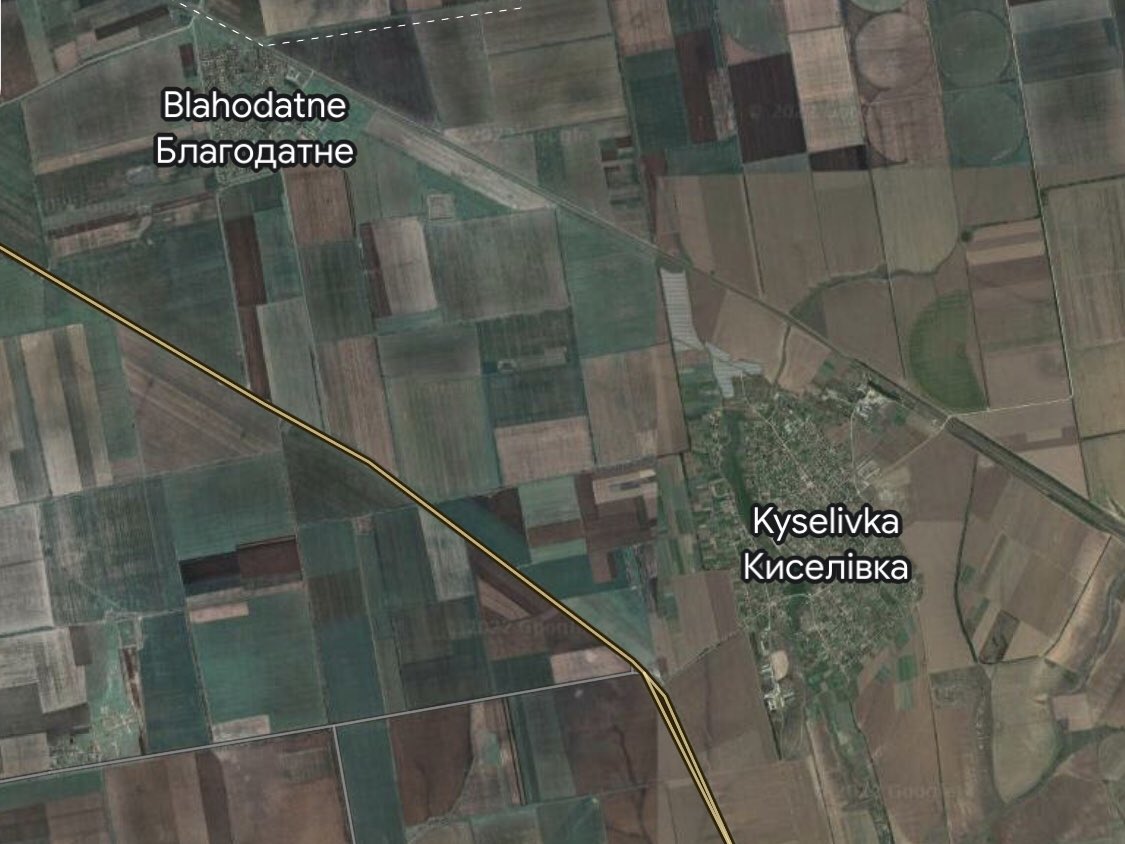 Frontline uncertain between Blahodatne and Kyselivka, locals weigh in on troop proximity.