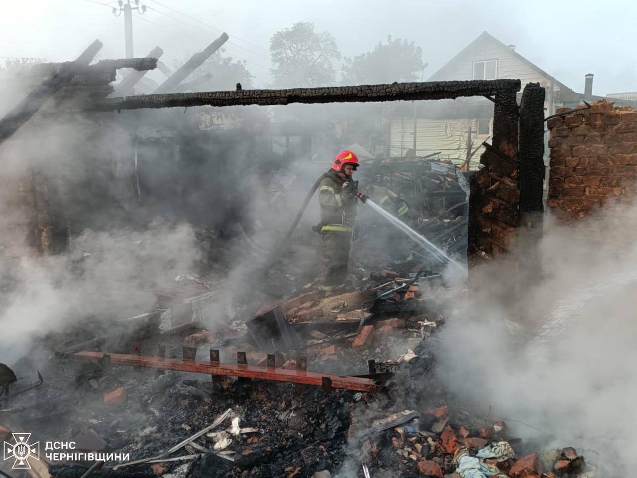 Russians kill fire chief’s family in Pryluky