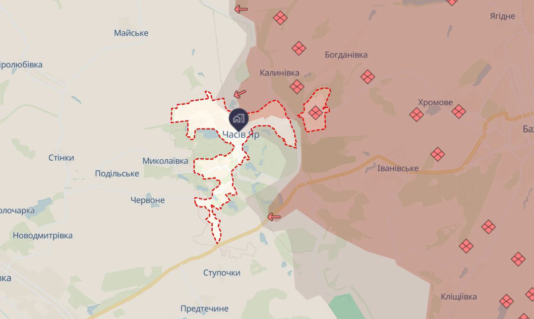 Fighting in eastern Ukraine: Russian attacks on Chasiv Yar and Toretsk area