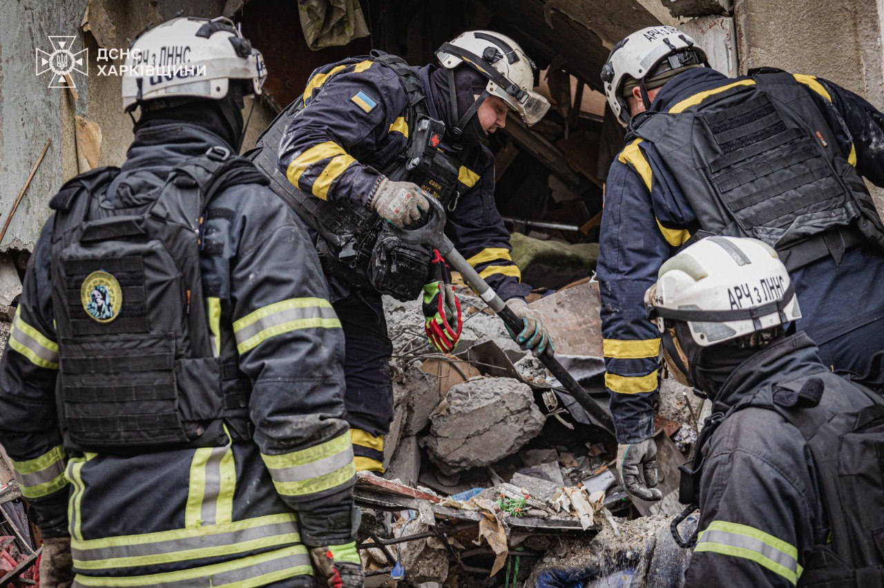 Russian airstrike on Kharkiv high-rise: rescue work completed