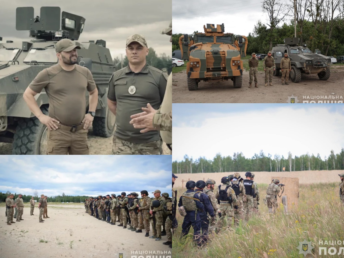 Ukrainian police forms three new infantry brigades