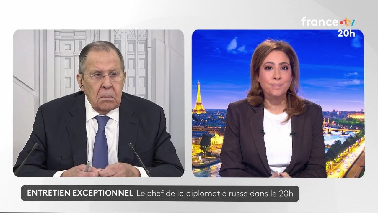 Russia Altered Lavrov Interview Translation on YouTube Channel