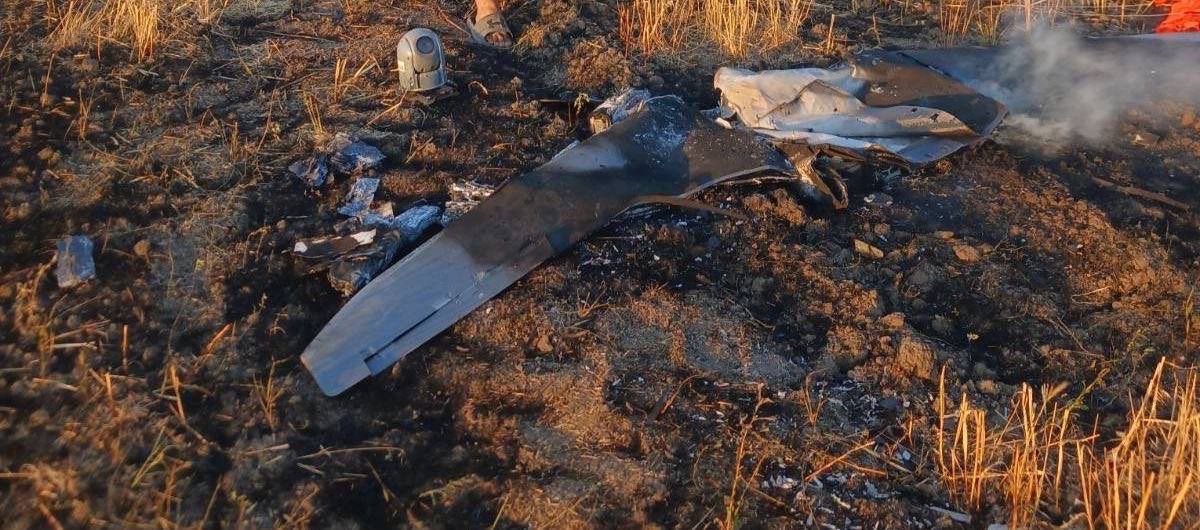 Russian Supercam S350 UAV shot down