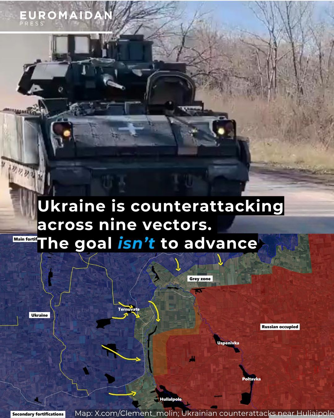 Ukraine avance après blocage Starlink par Musk
