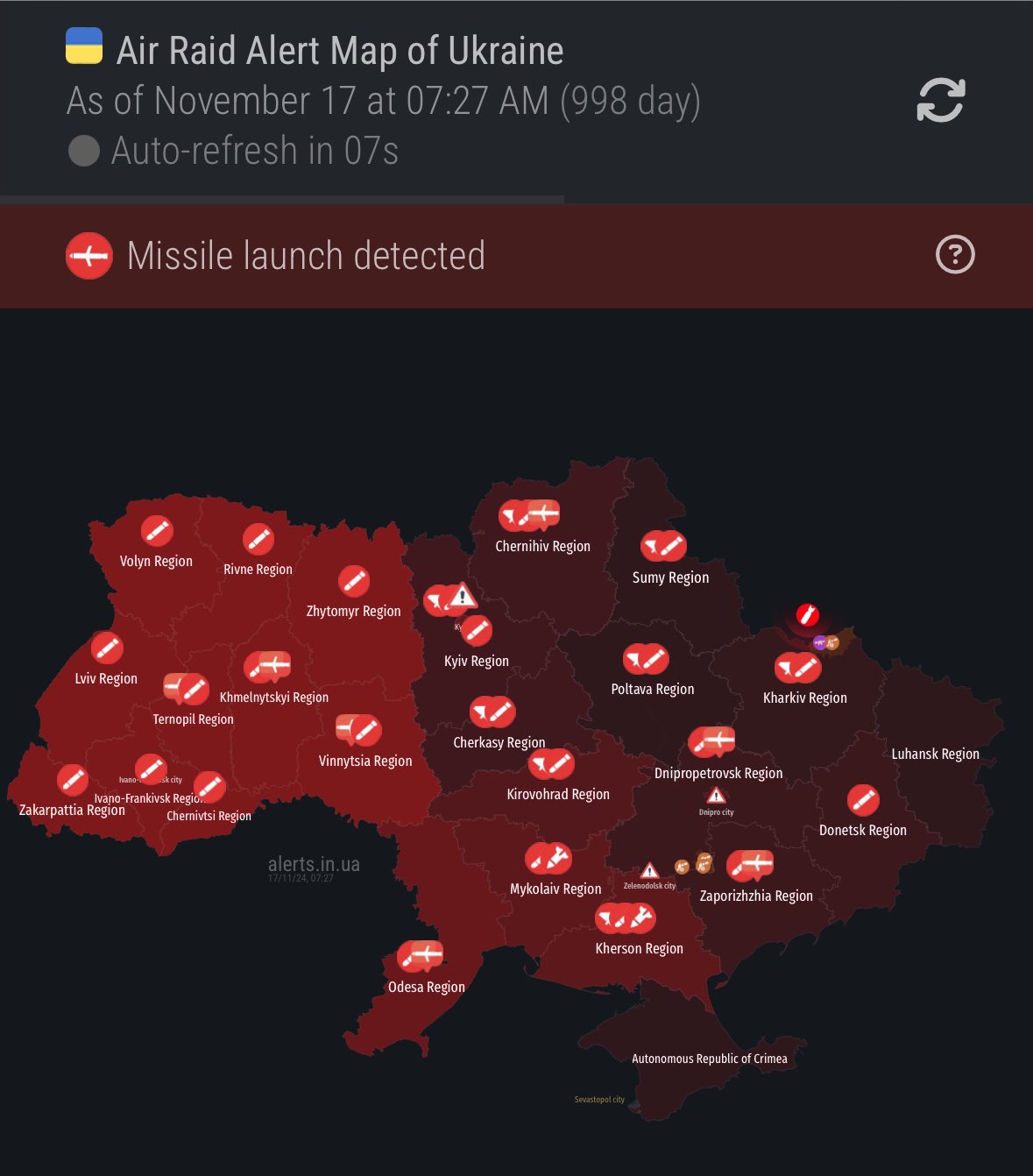 Olaf criticized as largest missile attack hits Ukraine