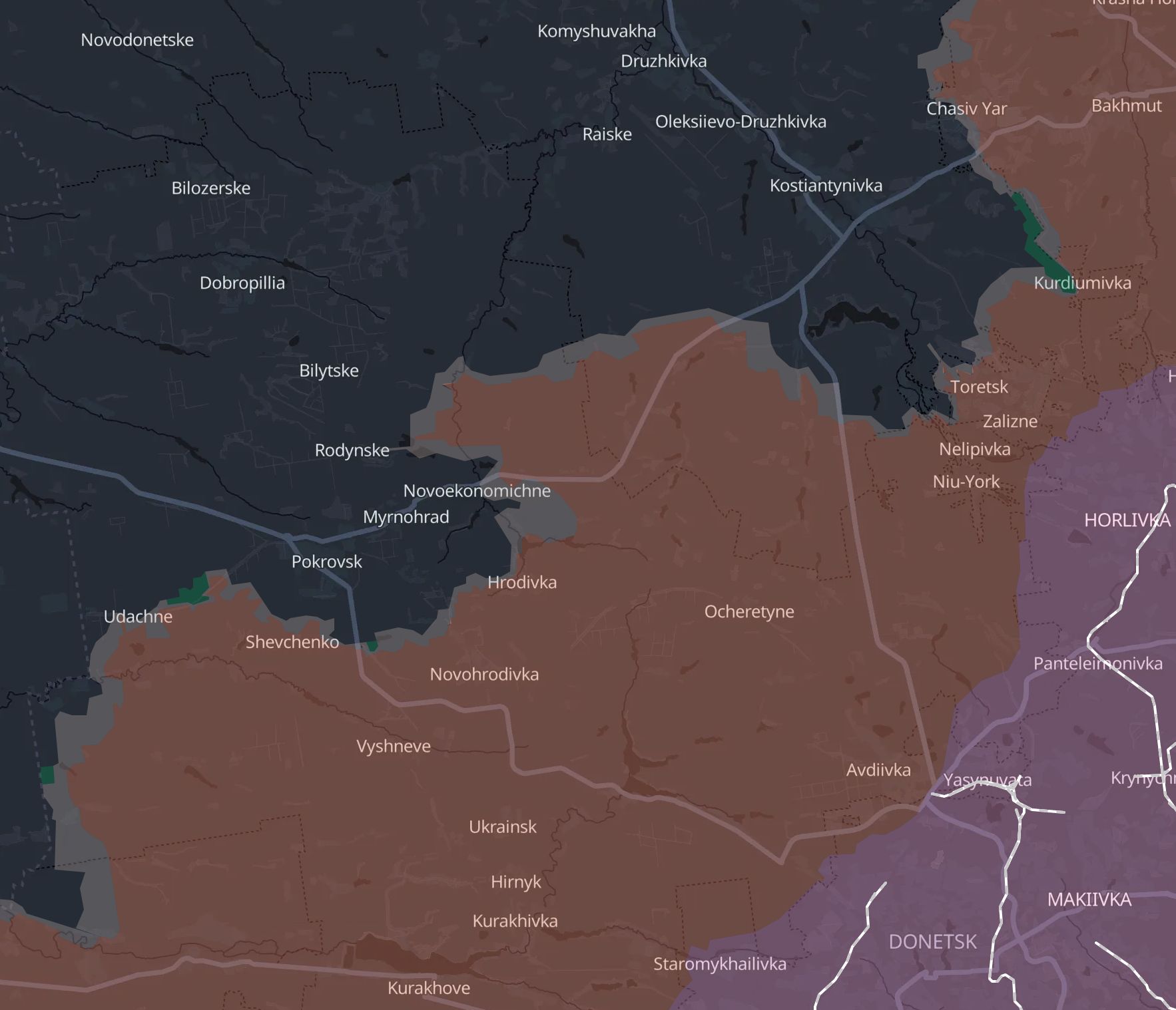 Ukrainian defensive pockets near Pokrovsk at risk