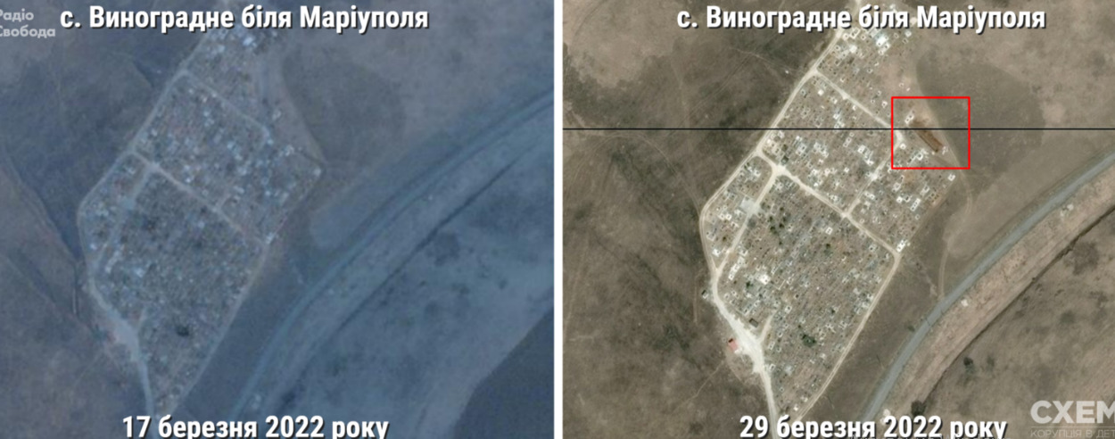 New mass grave found near Mariupol