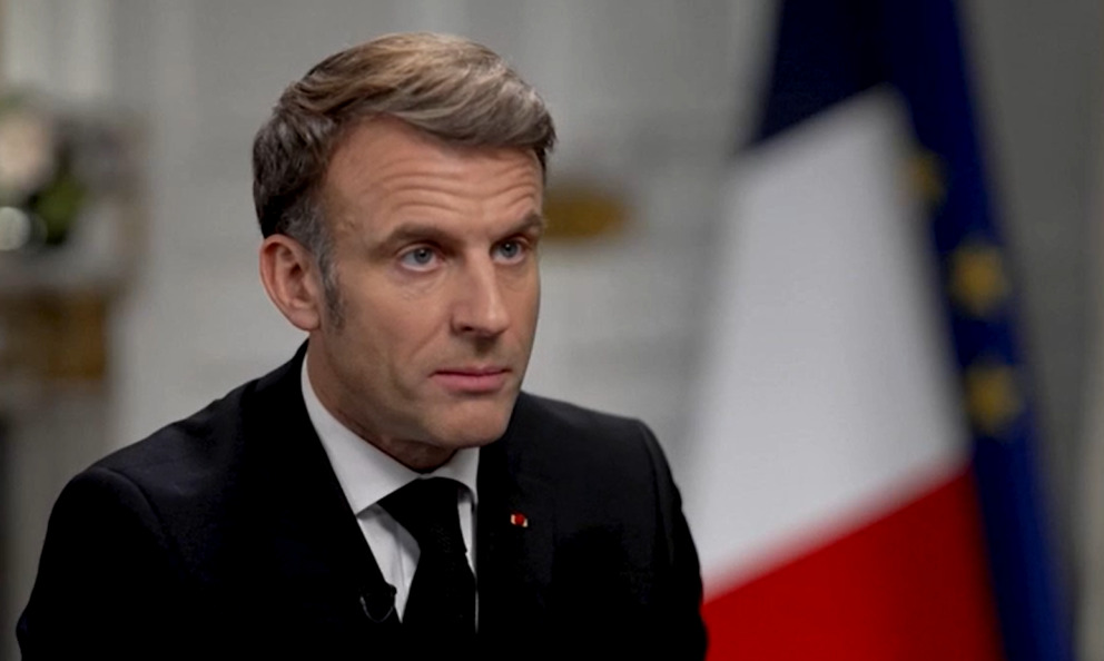 Macron urges Europe’s inclusion in talks