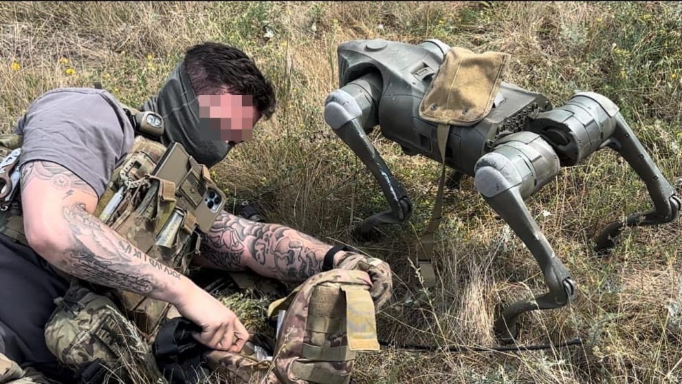 Ukraine introduces 30 British robot dogs into Donetsk