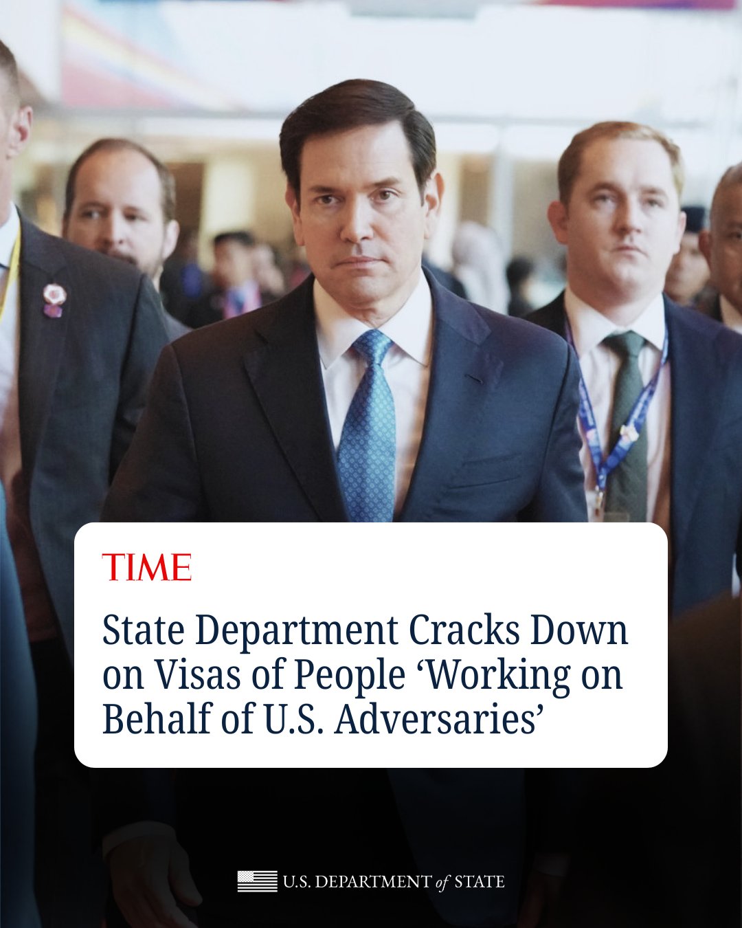 State Department Restricts Visas for Individuals Aiding U.S. Adversaries