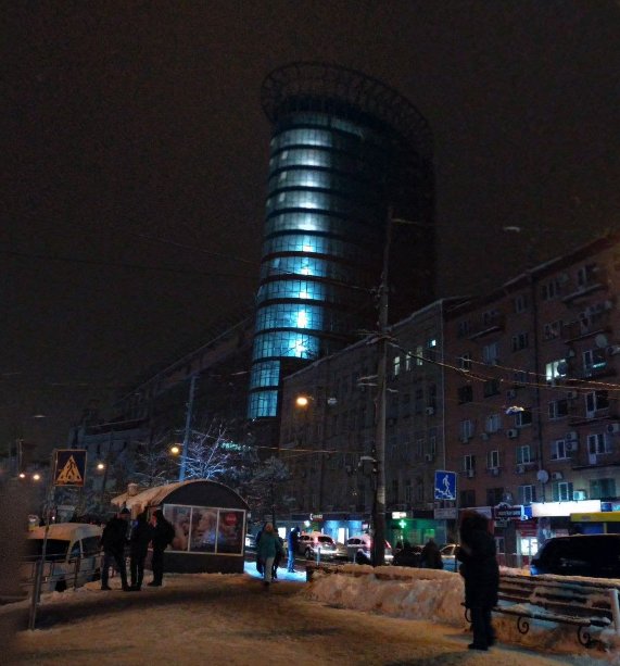 Two impact locations reveal previous bombing in Kyiv