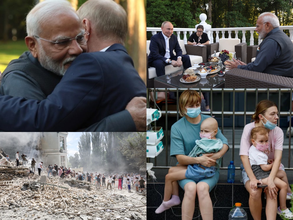 Russia Bombards Hospitals, Modi Receives Russian Award