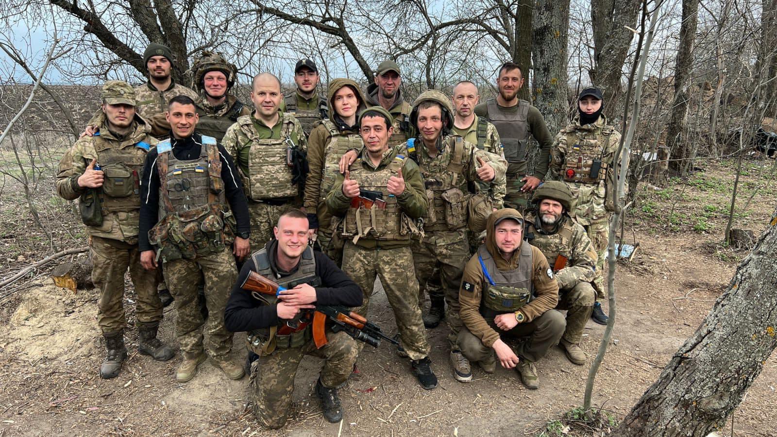 Motivated men ready to defend Kharkiv region