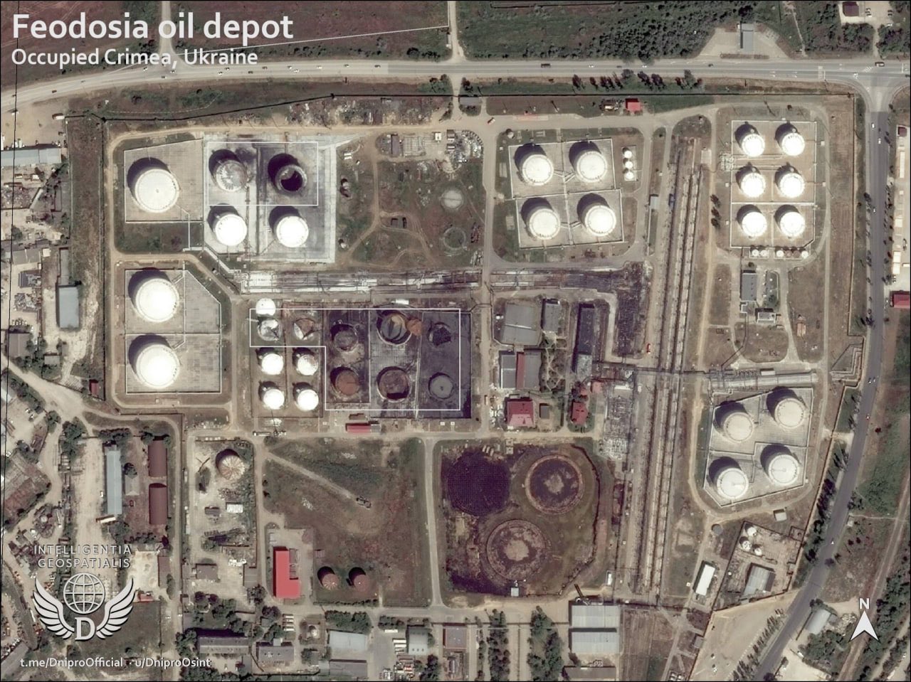 8 Russian oil depots after long-range drone attack
