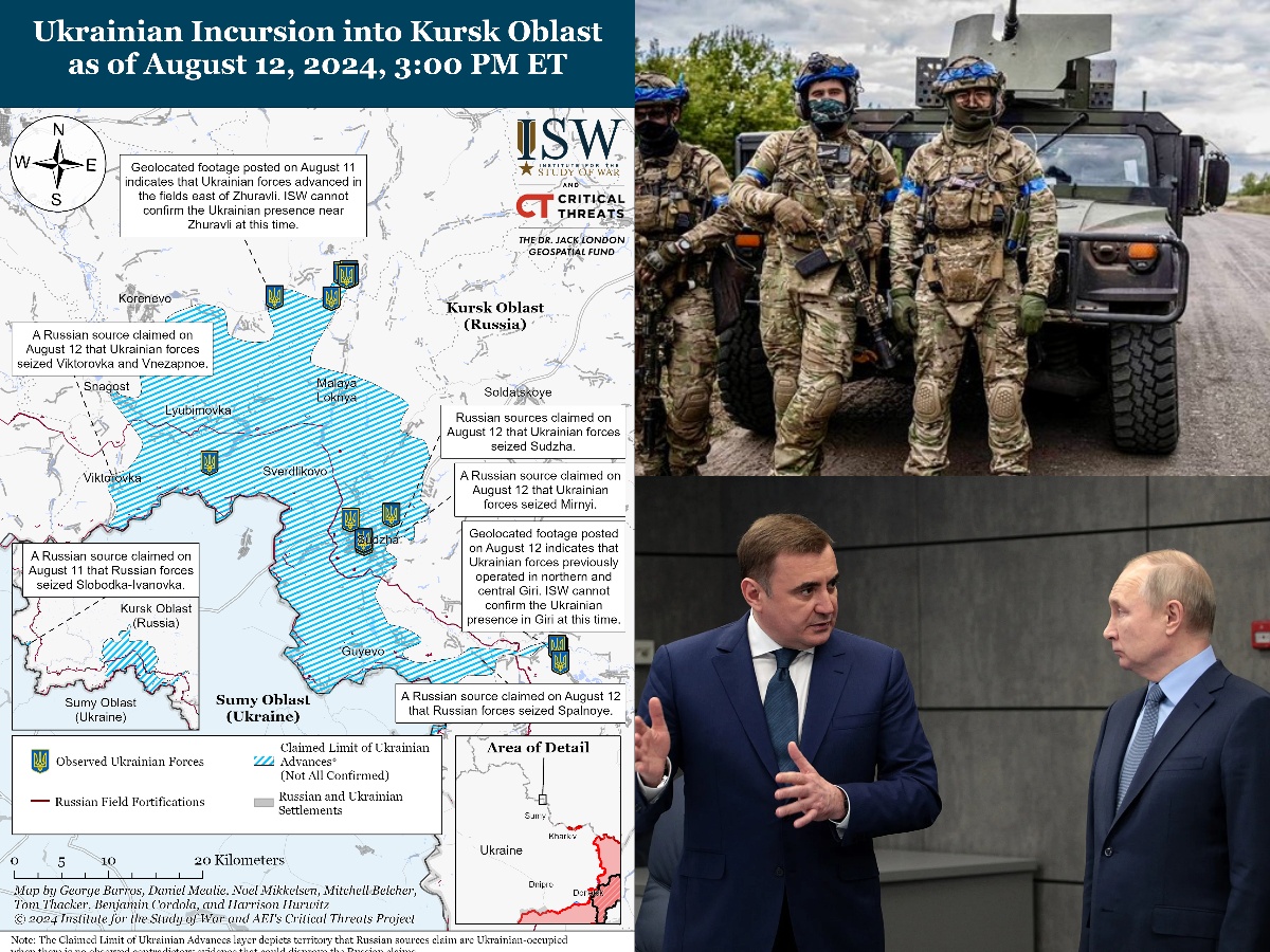 Ukraine advances in Kursk, seeks military aid