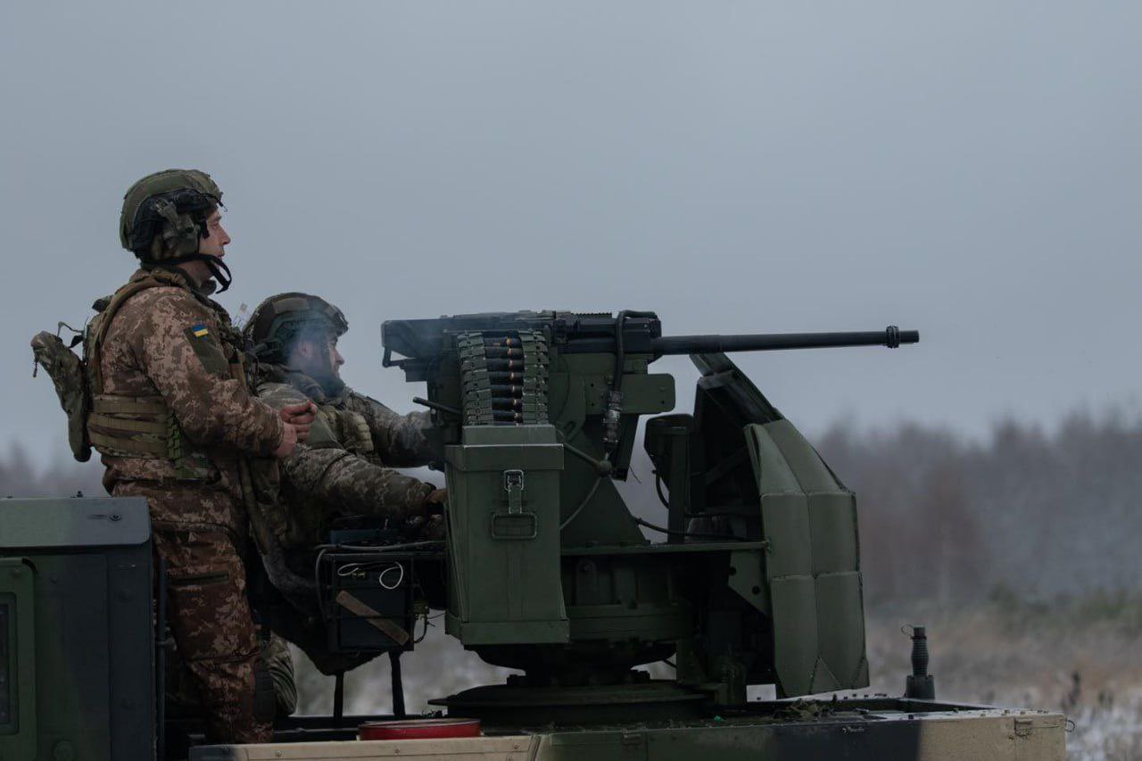 Ukrainian military tests HMMWV M1152 with 23mm GSh-23 cannon