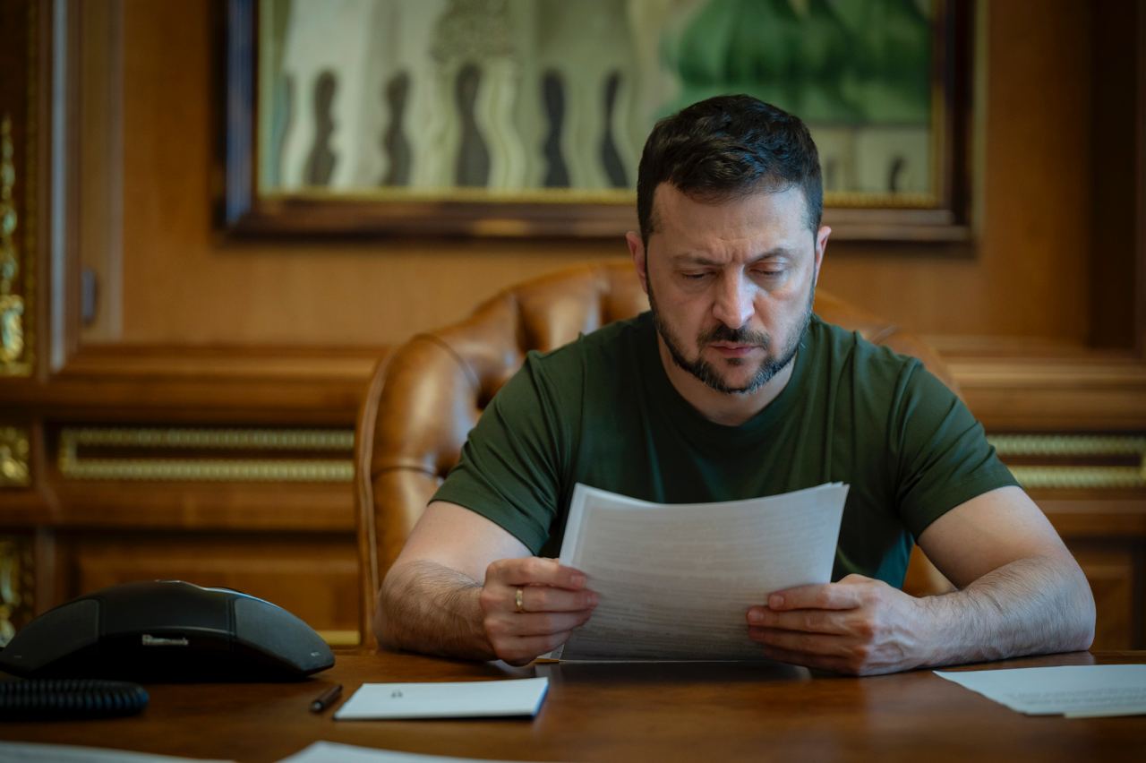 Zelensky on strikes against Russia
