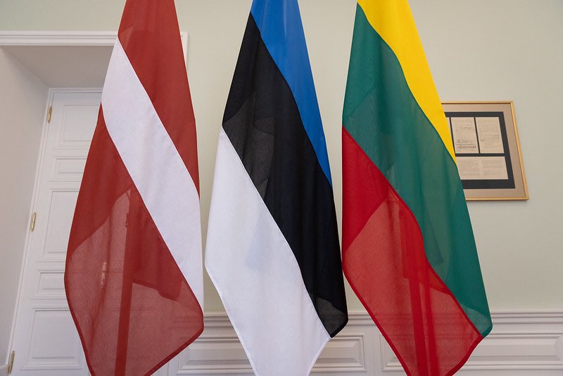 Meeting in Vilnius with Simonyte and Silina on Ukraine and security