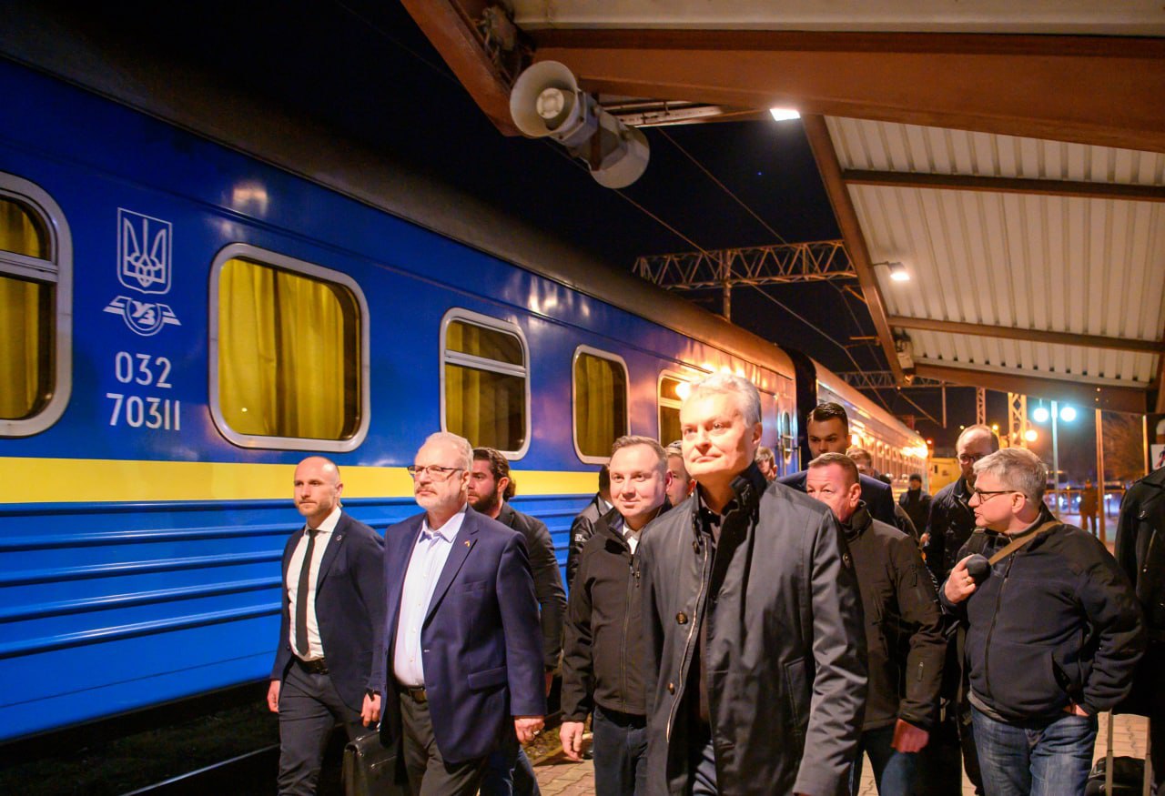 Four presidents heading to Kyiv