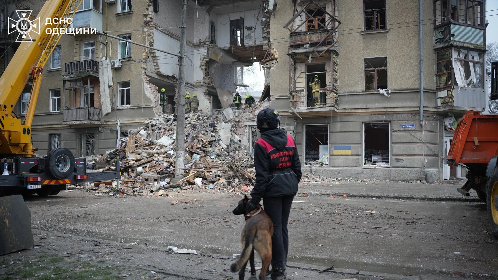 Four killed in Russian strike on Odesa