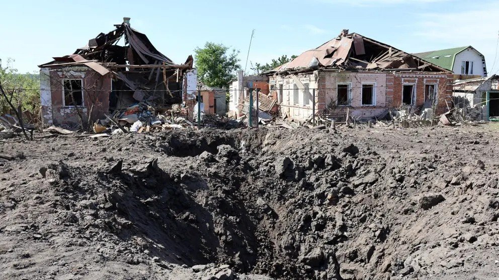 Three injured in Russian shelling and bombing in Ruska Lozova, Kharkiv region