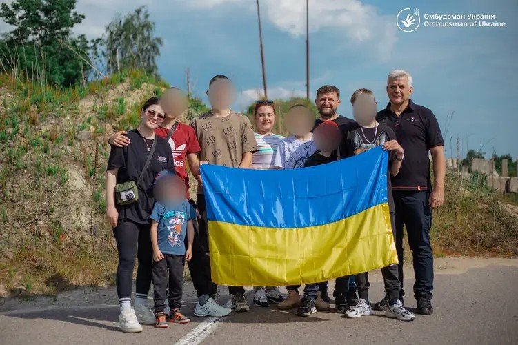 13 more Ukrainian children freed from Russian occupation