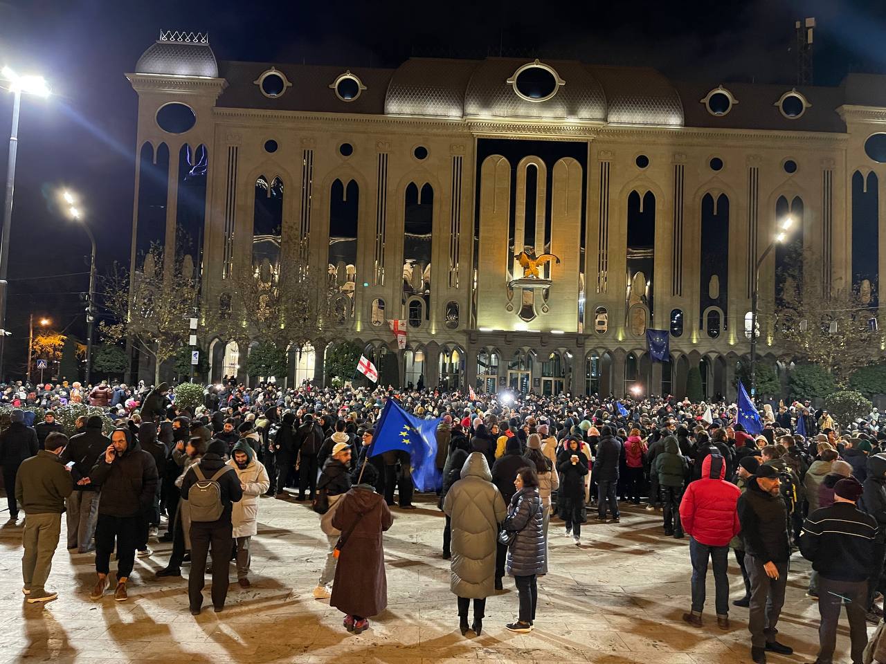 Ukraine Investigates Georgian Protest Arrest