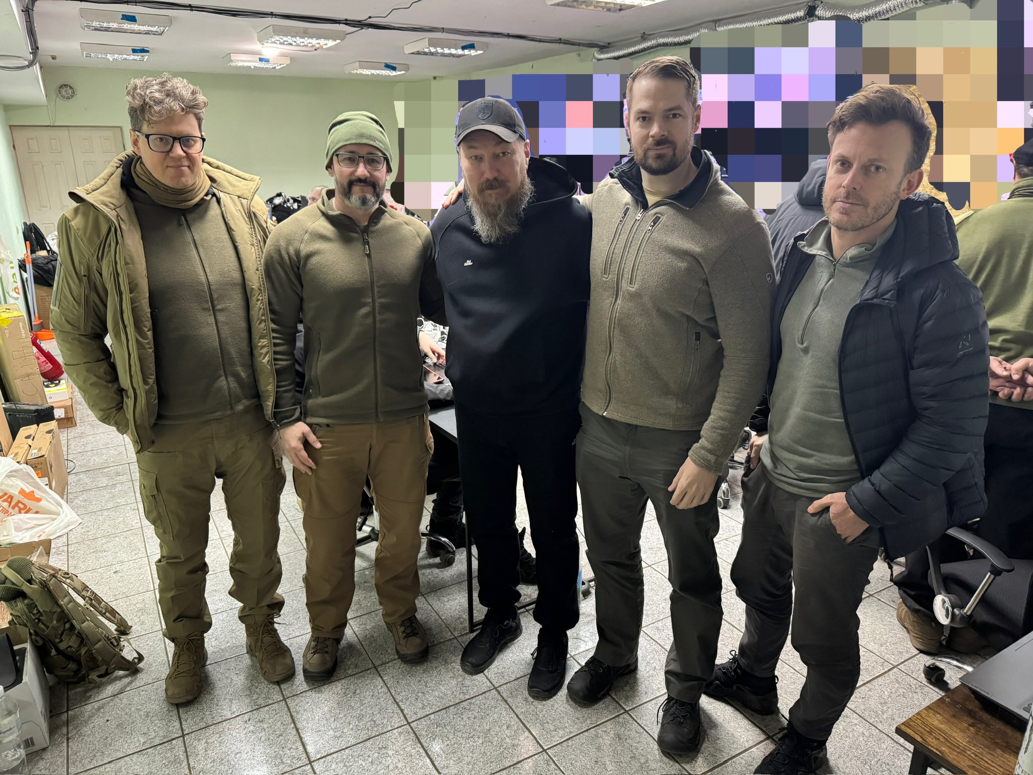 Field study in Ukraine with analysts, visiting elite drone units