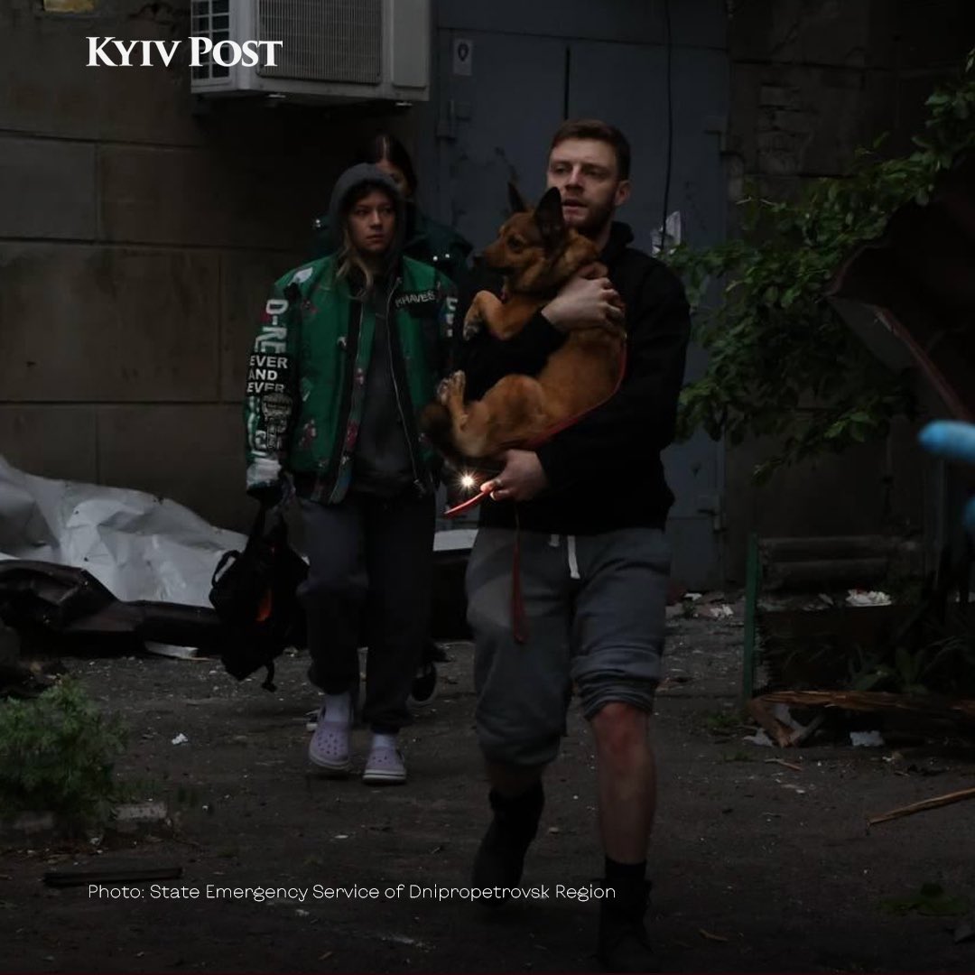 Nine killed in Russian attack on Dnipropetrovsk, including three children