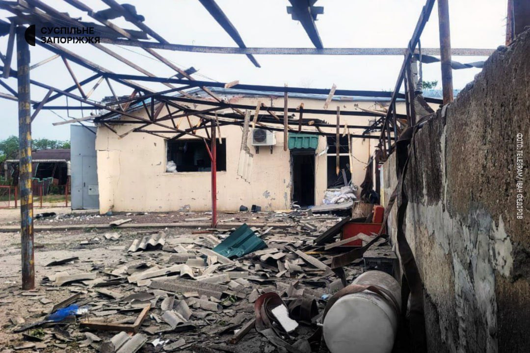 Russian army carried out 496 strikes on Zaporizhzhia and surroundings