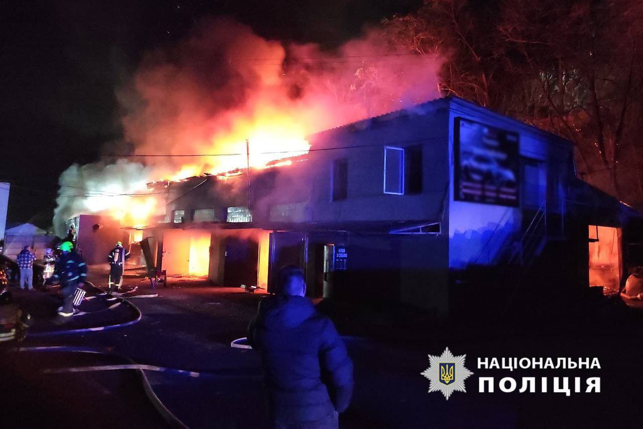Russian attack night on Kyiv: fires and casualties