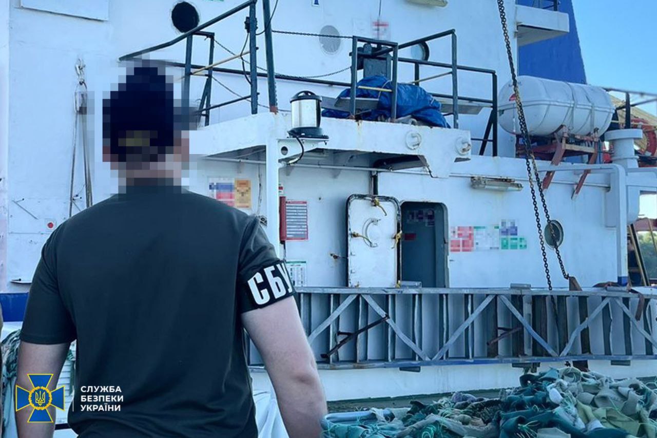SSU arrête capitaine ayant exporté du grain ukrainien volé