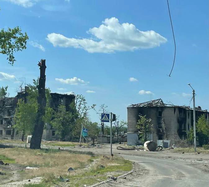 Consequences of shelling Severodonetsk by Russia