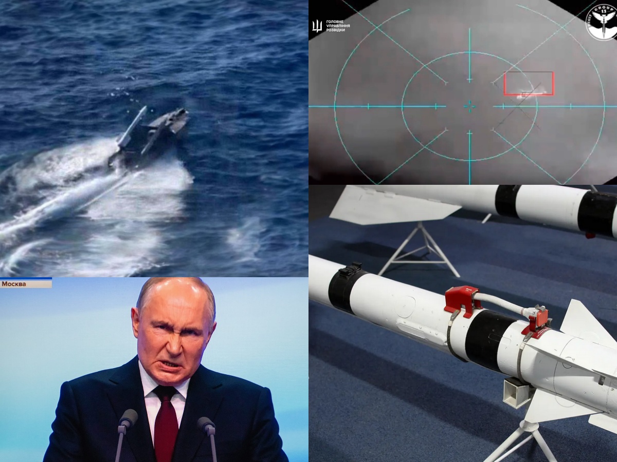 Ukraine downs Russian helicopter with naval drone