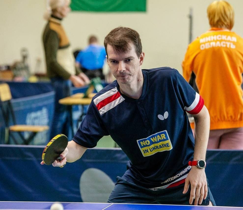 Belarusian Paralympic tennis player Aliaksandr Ihnatovich supports Ukraine, calls for peace
