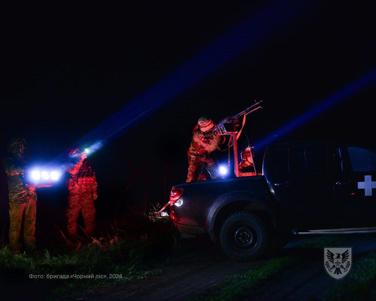 Nightly hunt for Shahed drones across Ukraine by Black Forest Brigade