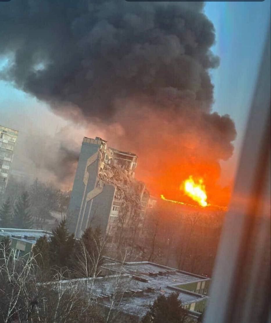 Russia strikes Ternopil residential building, killing ten; rescue efforts ongoing.
