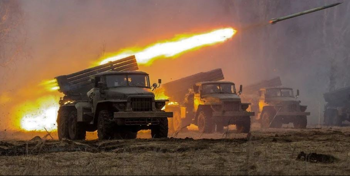 Occupants strike Kyiv with Grad rockets
