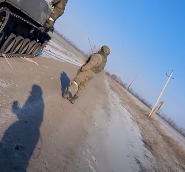 Waiting for paratroopers company in Ukraine