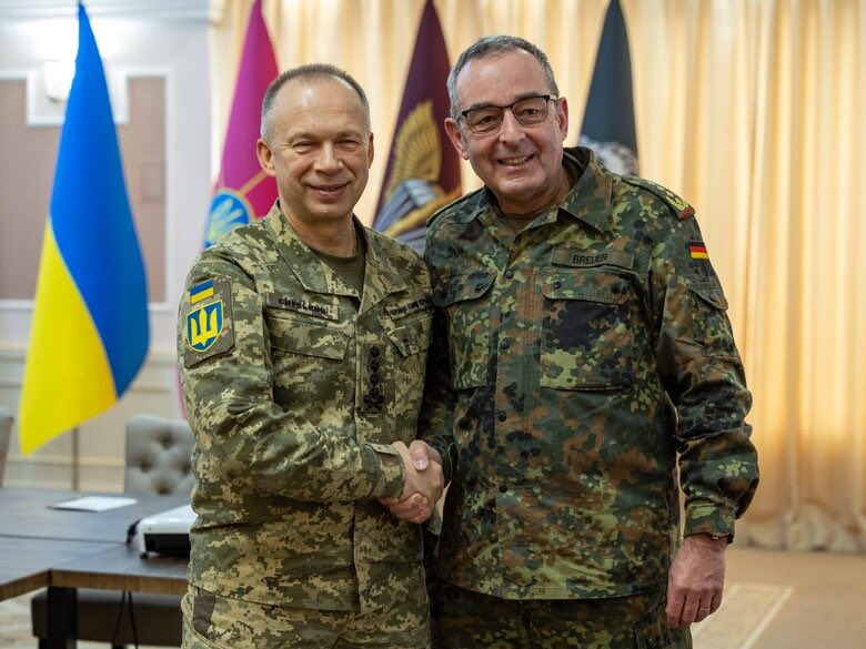 Syrotsy discussed Ukraine’s defense needs with the Inspector General of the Bundeswehr