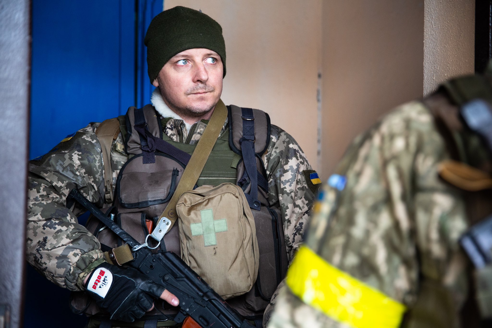 Soldats épuisés à Kharkiv avant l’assaut