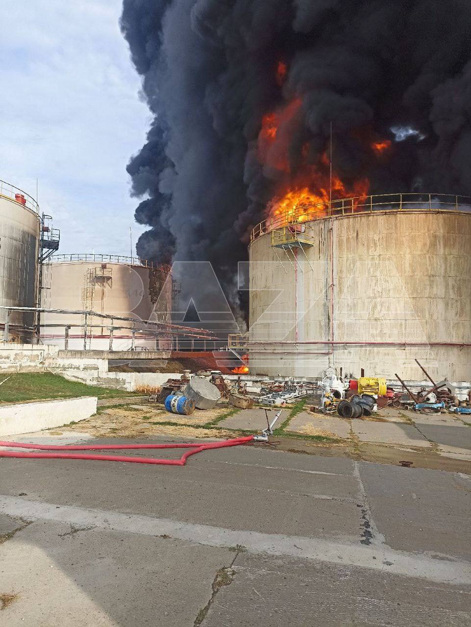 Attack on marine oil terminal in Feodosia has more consequences