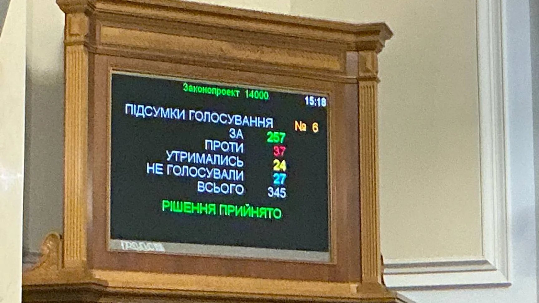 Ukraine’s Verkhovna Rada Adopts 2026 State Budget Bill