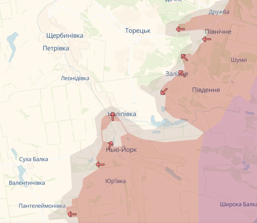 Enemy advances in several areas, fighting ongoing in New York