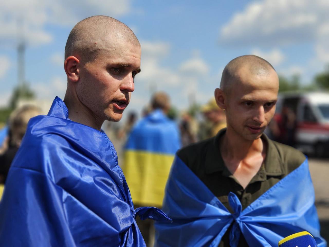 Welcome home, Defenders! They look so thin and exhausted.
