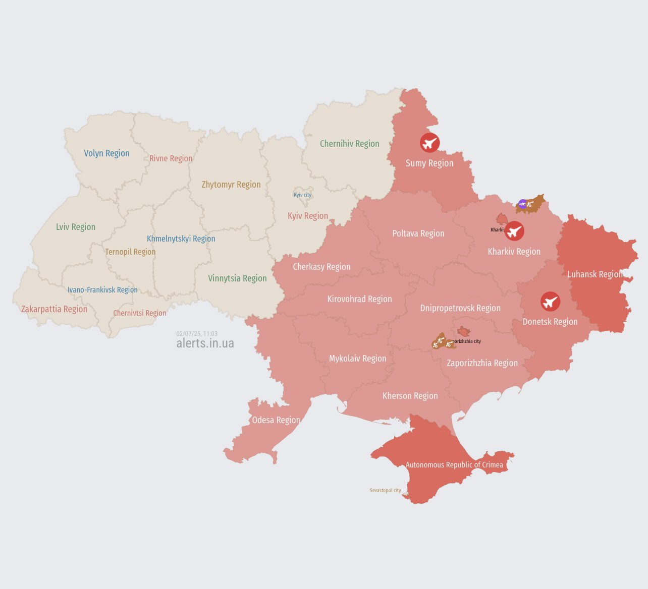 Russia Never Sleeps, Ukraine Now