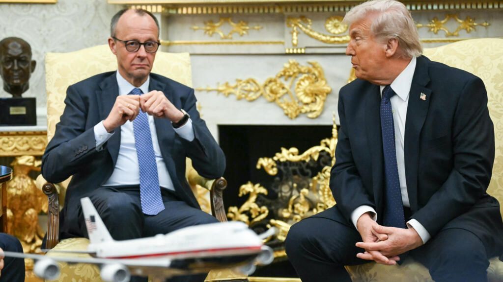 Merz et Trump discutent de la guerre en Ukraine
