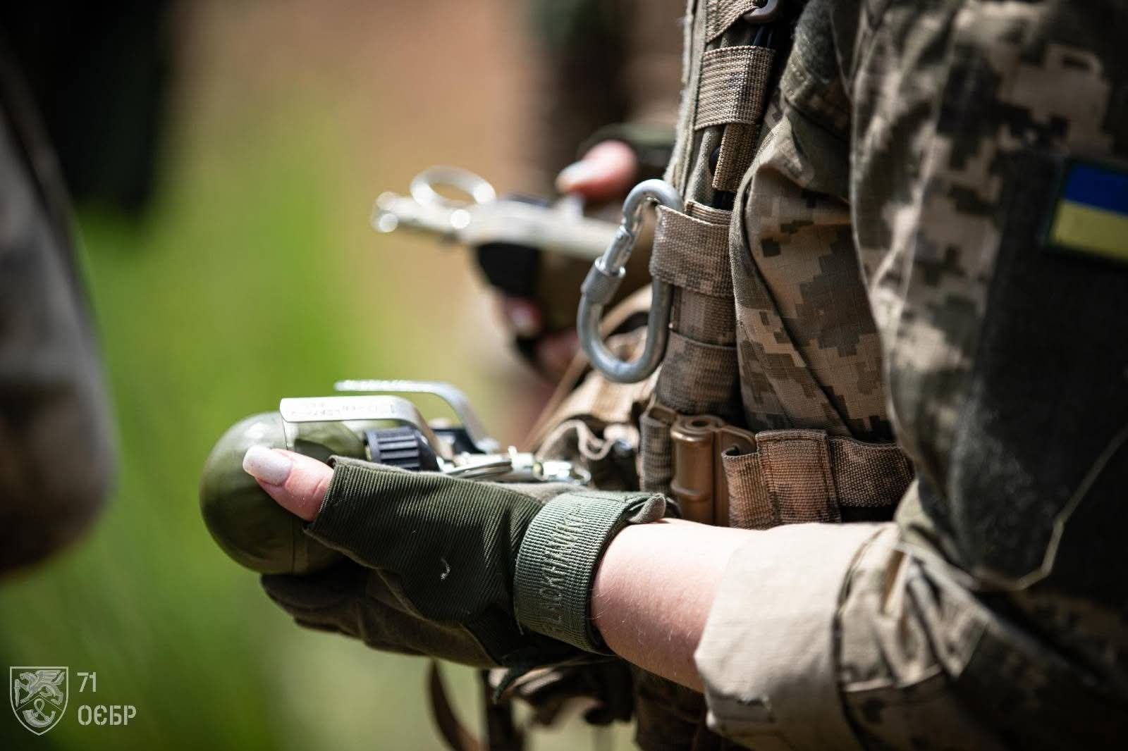 Young officers of the 71st separate Eger Brigade undergo intensive combat training